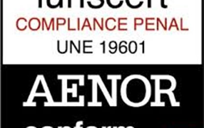 Certificación UNE 19601:2017 AENOR